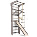 Детский спортивный комплекс Baby Sport SB Kinder Loft & White Сосна 240х80х70 см Серый (3-240)