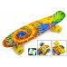 Детский пенни борд скейт Sport Space "Sunflowers" c PU-колесами Разноцветный 57х15 см (DP-1100060646)