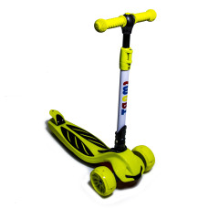 Самокат с подсветкой Scale Sports Smart 8106 60 кг желтый (DP-514368349)