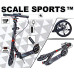 Самокат двухколесный Scale Sports SS-12 дисковый тормоз 100 кг черный (DP-2147421063)