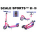 Самокат двухколесный Scale Sports SS-19 80 кг розовый (DP-612028921)