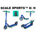 Самокат двухколесный Scale Sports SS-19 ручной тормоз 80 кг синий (DP-259663522)