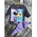 Комплект для девочки Minnie, лонгслив и лосины, Фиолетовый, рост 104 см (2348518734-KID)