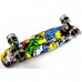 Пенни борд детский Space Sport "Cool Draft Joker" ABEC-7 пластиковый Разноцветный 55х15 см (DP-716693028)