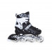 Детские ролики-коньки 2 в 1 раздвижные Space Sport ABEC-7 Черные размер 29-33 (DP-1564908596-S)