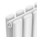 Вертикальный радиатор Navi Thermo Ellipse Double 480х1800-8 anticor белый 17 – 22 м² (02-145033-4818-NV)