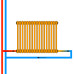 Радиатор Navi Thermo Calidum anticor 3-17 785х600 10 – 13 м² белый (02-154004-7860-NV)