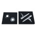 Кран угловой удлиненный для полотенцесушителей Raftec 1/2x1/2 Chrome, 2шт.
