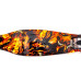 Детский самокат Space Sport Fire со светящимися колесами 55 см пластик Разноцветный (DP-580452550)
