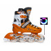Детские ролики раздвижные Space Sport ABEC-7 82A Оранжевые размер 29-33 (DP-954994693-S)