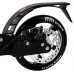 Самокат двухколесный Space Sport с дисковыми тормозами колеса PU Черный (DP-SS04BLACK)