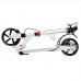 Самокат двухколесный Space Sport с дисковыми тормозами колеса PU Белый (DP-SS04WHITE)