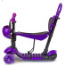 Самокат Scooter Божья Коровка-01 5в1 с корзинкой Фиолетовый 60 кг (DP-1350702347)