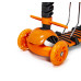 Самокат 5in1 Scooter Божья коровка Orange-1 с бортиком и подсвекою оранжевый (DP-1948657295)