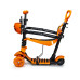 Самокат 5in1 Scooter Божья коровка Orange-1 с бортиком и подсвекою оранжевый (DP-1948657295)