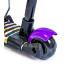 Самокат Scooter 5в1 с рисунком Фиолетовый цветочек с подсветкою 60 кг (DP-1954264907)