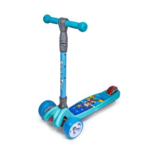 Детский самокат Space Sport Mickey Mouse со складным рулем алюминий 55 см Синий (DP-807573275)