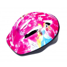 Детский велошлем Space Sport Pink Принцессы 2 универсальный пластиковый розовый (DP-114204819)