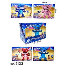 Конструктор Stitch 2103 — коллекция из 4 фигурок (DP-646697953)