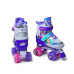 Раздвижные ролики-квады Scale Sports фиолетовые, размер 34-37 (DP-625609082)