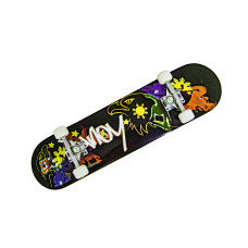 Скейтборд деревянный Scale Sports Hawk-i 80 кг Multicolor (DP-1294329219)