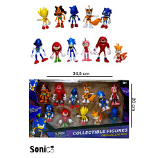Набор фигурок в стиле Соник 96409 11 персонажей (DP-1116439925)