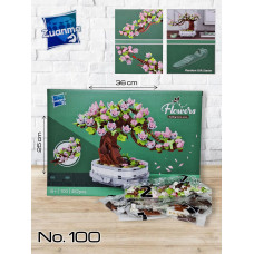 Конструктор Цветы 100 462 детали от 6 лет (DP-1003274688)