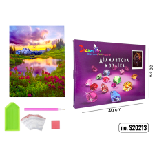 Алмазная мозаика "Природа Под Вечерним Солнцем" 30 × 40 см (DP-2035023793)