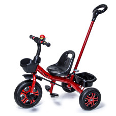 Трехколесный велосипед Scale Sports с родительской ручкой красный (DP-587792602)
