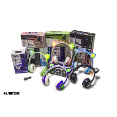 Беспроводные наушники VIV-23M с подсветкой, ушками и лапками (DP-1871785548)