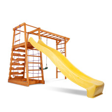 Детская игровая площадка SportBaby 23 с горкой, качелями и лестницами (SB-4059)