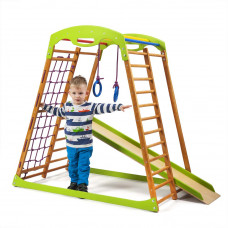 Детский спортивный игровой комплекс Baby Sport SB BabyWood Разноцветный 132х85х130 см (BabyWood)