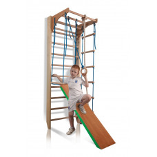 Детский спортивный уголок Baby Sport SB Комби Эко Бук Разноцветный 220х80 см (3-220)