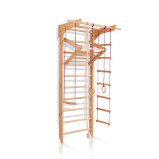 Дитячий спортивний куточок SportBaby 10-Lux 2-220 натуральне дерево 220 х 76 см (SB-3976)