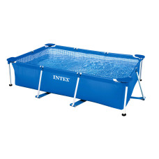 Каркасный бассейн Intex Rectangular Frame Pool 260x160x65 см прямоугольный (IND-28271)