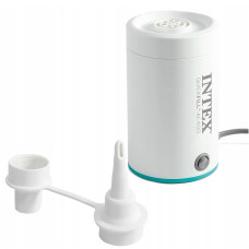 Электрический насос Intex на накачку и сдувание 650 л/мин 220В 3 насадки (IND-66646)