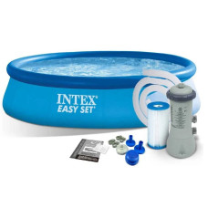 Надувной бассейн Intex Easy Set 305x61 см с фильтр-насосом 3077 л (IND-28118)
