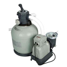 Песочный фильтр-насос Intex 10000 л/ч, диаметр 410 мм, для бассейнов до 60000 л (IND-26652)