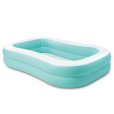 Надувной детский бассейн Intex Мандарин 229x152x48 см голубой (IND-57181-aqua) Надувной детский бассейн Intex Мандарин 229x152x48 см голубой (IND-57181-aqua)
