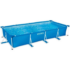 Каркасный бассейн Intex Rectangular Frame Pool 450 x 220 x 84 см прямоугольный (IND-28273)