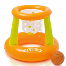 Надувное баскетбольное кольцо Intex 67×55 см для игры в воде с мячом (IND-58504)