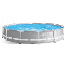 Каркасный бассейн Intex Prism Frame Pool 366x76 см без фильтра (IND-26710)