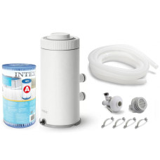 Картриджный фильтр-насос Intex производительность 2006 л/ч, для бассейнов до 15 000 л (IND-26604)