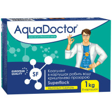 Коагулянт для бассейна в мешочках AquaDoctor SuperFlock 1 кг (IND-SF-1)