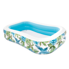 Надувной детский бассейн Intex Swim Center 229x152x48 см разноцветный (IND-57177)