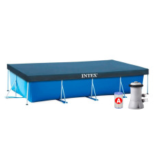 Intex 28274-3 New (450 x 220 x 84см) Каркасный бассейн Rectangular Frame Pool