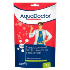 Шоковый хлор AquaDoctor в таблетках 1 кг для бассейна 50 шт по 20 г (IND-C60T-1) Шоковый хлор AquaDoctor в таблетках 1 кг для бассейна 50 шт по 20 г (IND-C60T-1)