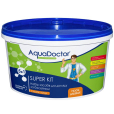 Набор химии для бассейна Super Kit 5 в 1 AquaDoctor 3кг (IND-super-kit-5-v-1)