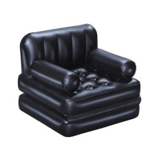 Надувное кресло Bestway раскладное 191 x 97 x 64 см черное (IND-75114)