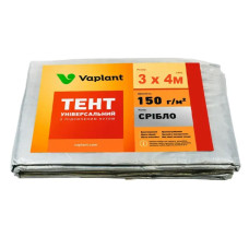 Welltex-Vaplant tent-150-3x4 (Длина 300 x Ширина 400см) Тент универсальный - подстилка, плотность 150 г/м2